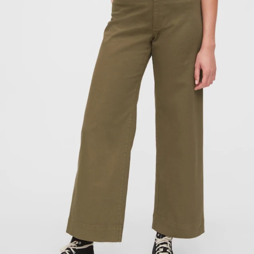 Wide Leg Crop Pant-GAP